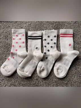 Bombas Women's Modern Rib Half Calf Sock 4-Pack
